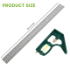 300mm Adjustable Combination Square Angle Ruler Diy Precise Woodworking Ruler Carpenter Tools A10D09