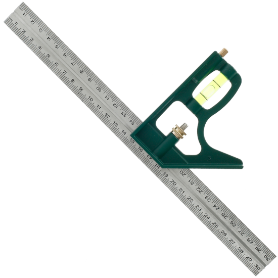 300mm Adjustable Combination Square Angle Ruler Diy Precise Woodworking Ruler Carpenter Tools A10D10