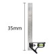 300mm Angle Ruler Built-in Spirit Level 45 Degree Woodworking Measuring Tools Set