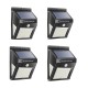 30LEDs Solar Lamp Motion Sensor Wall Light IP65 Waterproof Emergency for Garden  Outdoor Lighting 4PCS