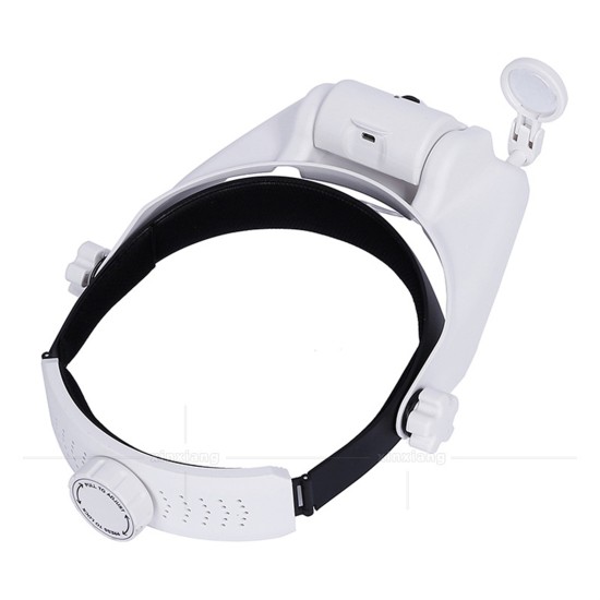 31 Multiples Magnifying Glass with 3led Lights Long Standby Lightweight Head-mounted Reading Magnifier