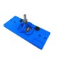 35Mm Concealed Hinge Drilling Jigs Hinge Hole Saw Jig Drilling Guide Locator Blue