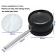 35x 50mm Handheld Magnifier Optical Glass Magnifying Glass for Antique Jewelry Amber Diamond Jade Appraisal Blue