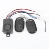 36-72V 125db Anti-theft Alarm System Intelligent Safety Anti-theft Remote Control Alarm Device For Scooter black 36-72V 125db Anti-theft Alarm System Intelligent Safety Anti-theft Remote Control Alarm Device For Scooter black