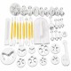 37Pcs/Set in 12 Styles Baking Tools Cake Mold Set Cookies Embossing Decorative Mould 37Pcs/Set in 12 Styles