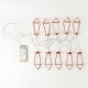 3M LED Rose Gold Diamond Fairy Lights Metal String Light