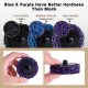 3pcs 4-1/2" x 7/8" Black blue purple Stripping Wheel Strip Discs for Angle Grinders Cleaning