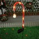 3pcs Solar Led Cane Stick Light 600mah Battery Outdoor Garden Lawn Lamp for Christmas Decoration