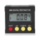 4 X 90 Degrees Mini Digital Protractor Inclinometer Electronic Level Meter Black