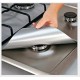 4/8/12/24pcs Reusable Aluminum Foil Gas Stove Burner Cover Protector Liner Clean Mat Pad