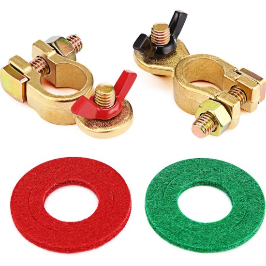 4pcs Car Battery Terminals Corrosion Protection Mat