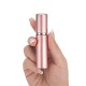 5 Pcs/set 5ml Travel Cosmetic Bottle Portable Anodized Aluminum Empty Perfume Sub-bottle Golden