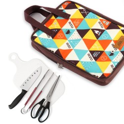 5-piece set Camping Kitchen Utensil Set Camp Cookware Utensils Organizer Travel Kit Color 5-piece set