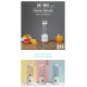 500ml Portable Orange Juice Maker Smoothie Blender USB Juicer Cup with 4000mAh Rechargeable Battery Pink