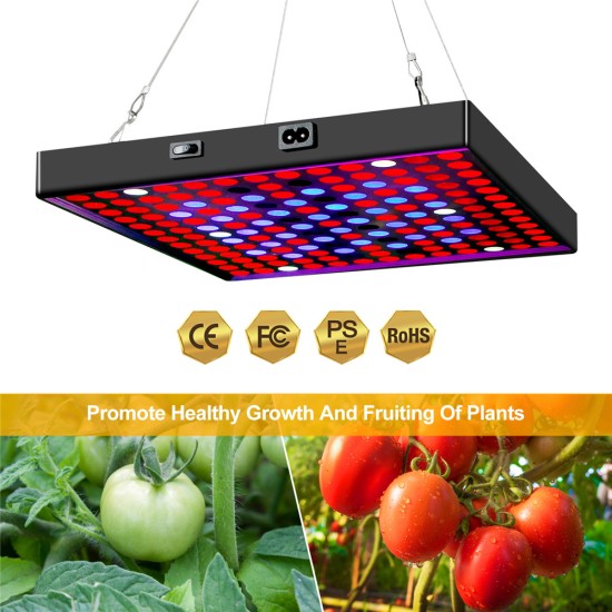 50w 81led Waterproof Grow  Light Growing Lamp Full Spectrum For Indoor Plant Hydroponic UK plug