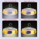 5.5v 20w Led Ufo-shaped Solar Light Super Bright Energy Saving Outdoor Power Outage Emergency Lamps Black with RC