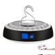 5.5v 20w Led Ufo-shaped Solar Light Super Bright Energy Saving Outdoor Power Outage Emergency Lamps Black with RC