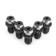 5pcs Carbon Steel CAT40-45 Degree 5/8-11 Pull Stud Retention Knob Parts Compatible for MAZAK CAT40 CNC Tool