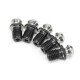 5pcs Carbon Steel CAT40-45 Degree 5/8-11 Pull Stud Retention Knob Parts Compatible for MAZAK CAT40 CNC Tool