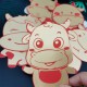 5pcs Chinese Red  Envelope  Cute Ox Hongbao New Year Spring Festival Birthday Marry Red Gift  Envelope Superhero