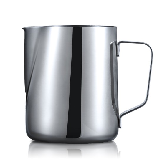 600ML Stainless Steel Garland Cup with Scale Coffee Milk Frother and Latte Maker