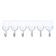 6Pcs/set Traceless Nailless Powerful Viscous Wall Hanging Hook for Kitchen Bathroom 6pcs