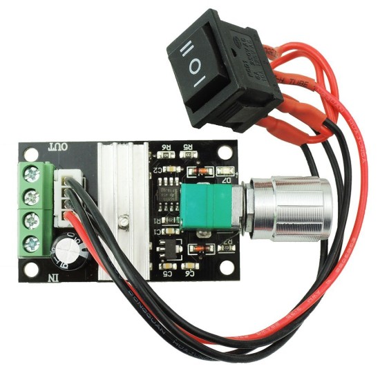 6v12v24v 3a Dc Motor  Speed  Controller Speed Adjustable Reversible Switch Dc Motor Driver Reversing PWM