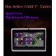 7 inch Tablet PC 1024x600 HD Red_1GB+8GB