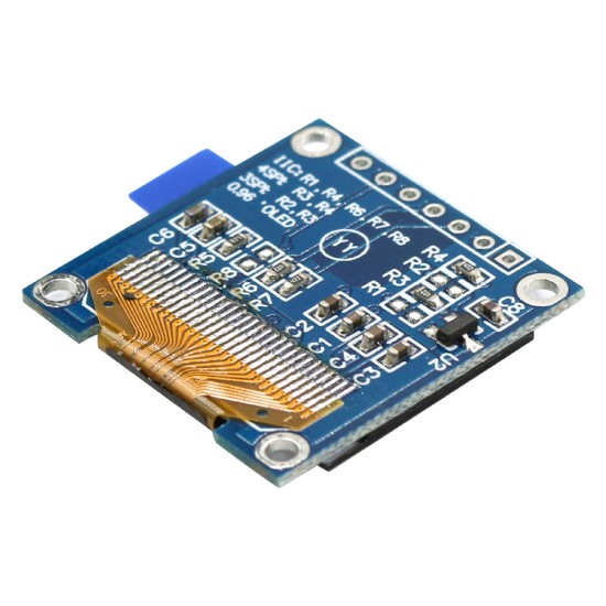 7-pin Gnd 0.96inch Oled Display 128x64 Ssd1306 Chip Spi Ultra-low Power Consumption Display Module White