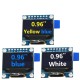 7-pin Gnd 0.96inch Oled Display 128x64 Ssd1306 Chip Spi Ultra-low Power Consumption Display Module Yellow Blue