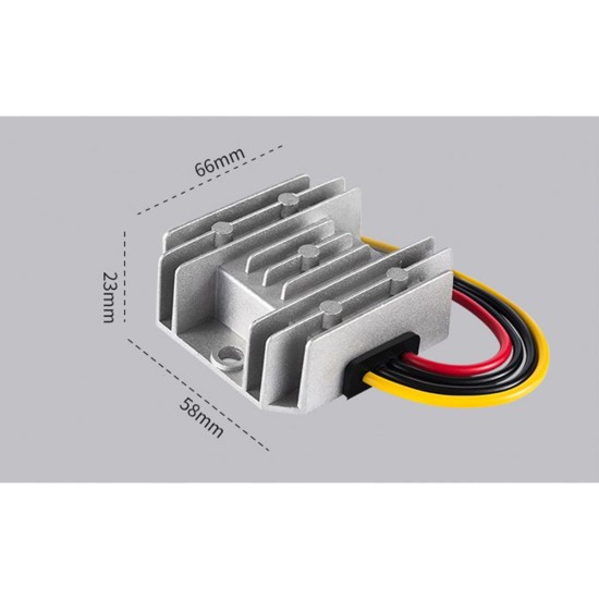 8-40v to 12v 3a Voltage Regulator Waterproof Dc-dc Step Down Power Converter Voltage Stabilizer