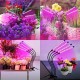 80 Led 4 Heads Grow  Light 3 Light Setting 10 Dimmable Levels 360 Degree Adjustable Plant Growing Lamp For Indoor Plant Hydroponics 4 heads