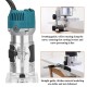 800W Electric Hand Wood Trimmer Wood Router Mounting Accessory Storage Case Set U.S. regulations