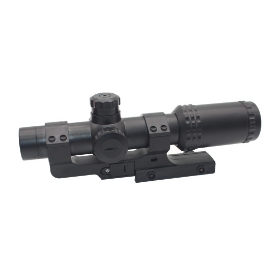 8XSight Scope Aimpoint with Green +Red Sight Adjustable black