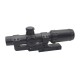 8XSight Scope Aimpoint with Green +Red Sight Adjustable black