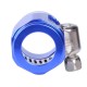 AN4 AN6 AN8 AN10 AN12 Car Hose Finisher Clamp Radiator Modified Fuel Pipe Clip Buckle Black-AN10