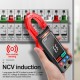 ANENG Digital Clamp Meter 6000 Counts St212 DC Current 400a Multimeter Voltage Tester Hz Ncv Ohm Red