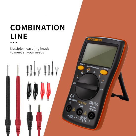 ANENG M10 + LCD 6000 Counting Digital Multimeter FFF211701OR