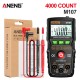 ANENG M107 Digital Multimeter 0-500V 0-2A 4000 Counts Lcd Backlit Tester Black