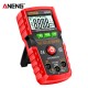 ANENG M107 Digital Multimeter 0-500V 0-2A 4000 Counts Lcd Backlit Tester Red