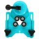 Adjustable Ceramic Tile Glass Hole Sawing Machine Guide Opening Positioner 4mm-83mm Blue