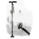 Aluminium Alloy Folding Walking Stick with LED Light Creative Old Man Hand Crutch Gift