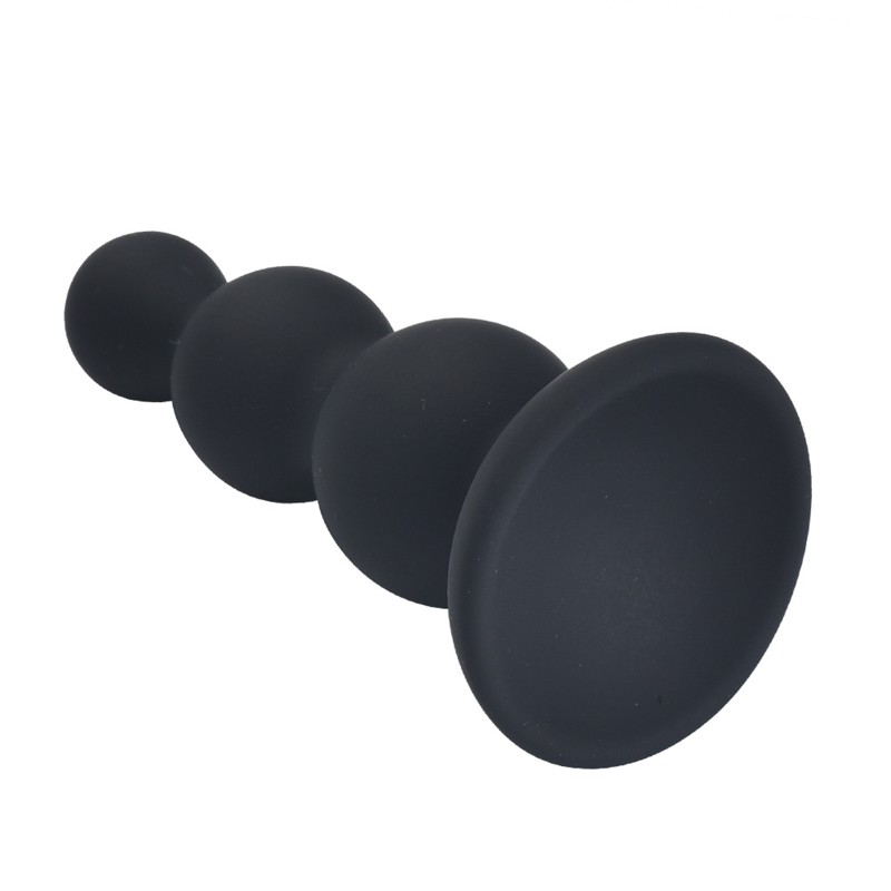 Anal Beads Anal Butt Plug With Suction Cup Sex Products For Adults Erotic Toys For Woman Gay Men Intimate Goods 7 x 3.5cm black thread Anal Beads Anal Butt Plug With Suction Cup Sex Products For Adults Erotic Toys For Woman Gay Men Intimate Goods 7 x 3.5cm black thread