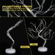 Artificial Light Tree Light 108led Desktop Bonsai Pearl Tree Lamp 4-color with RC