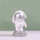 Astronaut Model Ornaments Spaceman Crafts Decoration for Home Desktop Living Room Bookshelves Car Gold