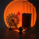 Astronaut Shape Sunset Projector Lamp Night Light Stepless Dimming Led Light For Bedroom Decoration sunset color