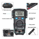 BSIDE ADM66 Digital Multimeter Trms Mini 6000 Dmm Dual Slot Capacitor Ohm Hz Temperature Ncv Diode Tester