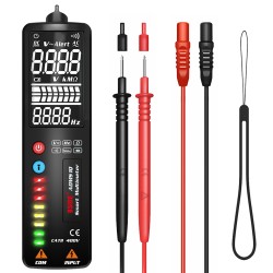 BSIDE ADMS1Q Lcd Voltage Tester Pen Non-contact AC Voltage Detector Ohm Hz Volt Continuity V-alert Voltmeter