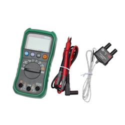 BSIDE MASTECH MS8239C Digital Auto Range Multimeter AC DC Voltage Current Tester Green