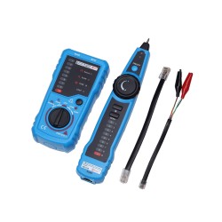 BSIDE Wire Network Cable Tester Rj45 Tracker Fwt11 Rj11 Cable Ethernet Line Finder Blue